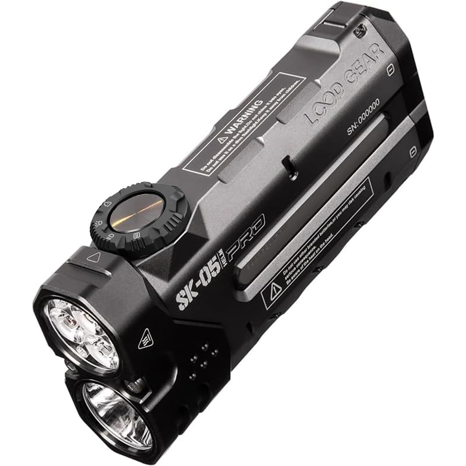LOOP GEAR SK05 Pro Düz LED El Feneri 8000mAh Güç Bankası